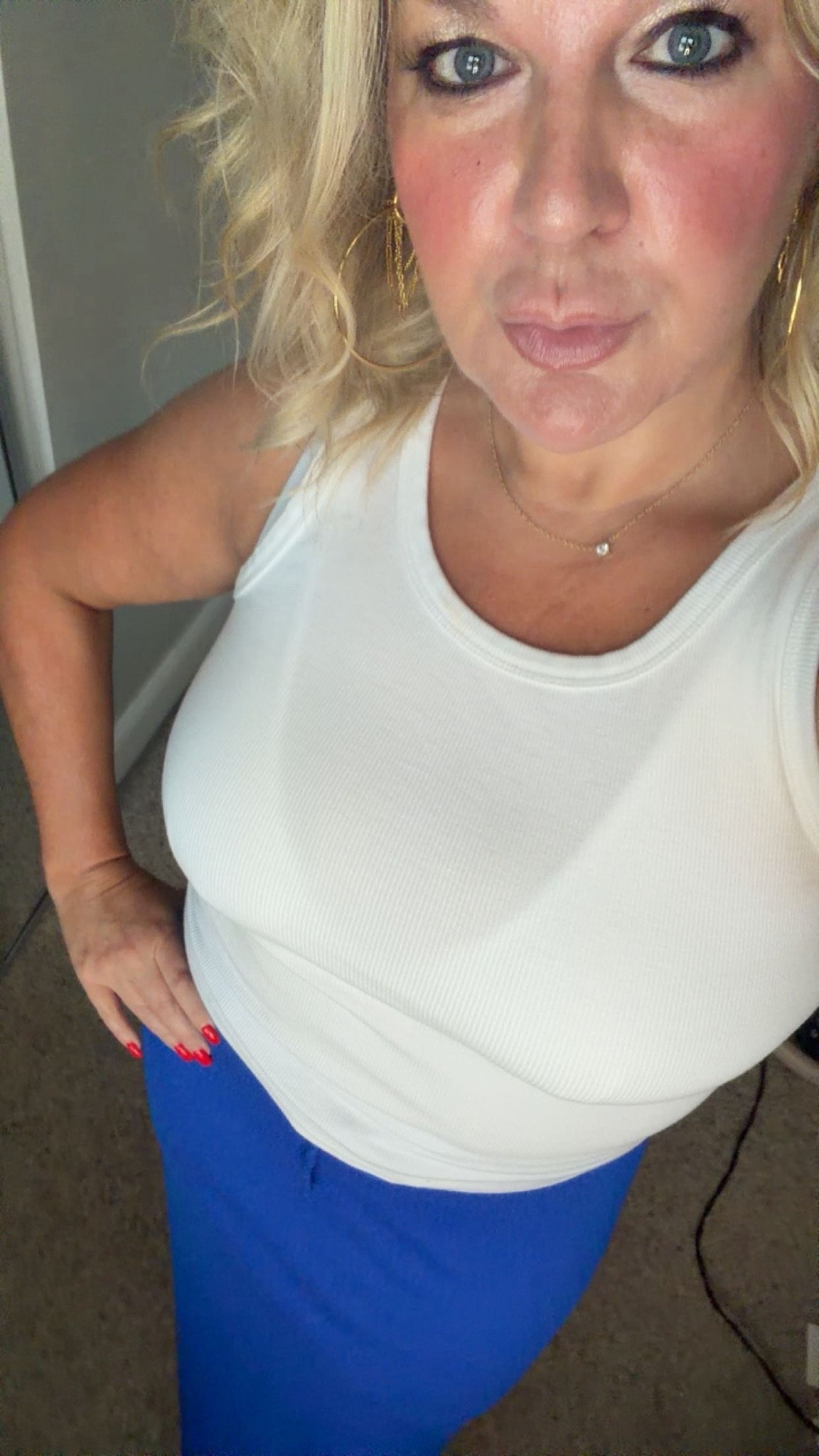 Blue skies, but make it wearable. 💙🤍

A great summer outfit doesn’t have to be complicated. This look starts with a classic white Z Supply tank and a vibrant Z Supply skirt that instantly elevates the basics. Just add gold jewelry, your favorite sandals or sneakers, and you’re out the door.

Simple. Comfortable. Chic. ✨

Linked in my LTK:
• Z Supply tank
• Z Supply skirt
• Gold hoop earrings
• Delicate necklace

#LTKStyleTip #LTKSummer #SummerStyle #ZSupply #EverydayStyle #ClassicStyle #Over40Style #FashionOver40 #EffortlessStyle #CapsuleWardrobe #WeekendStyle #BlueAndWhite #OOTD