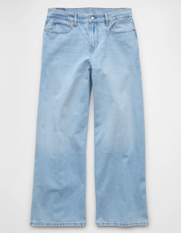AE Strigid Low-Rise Ultra Wide-Leg Jean | American Eagle Outfitters (US & CA)