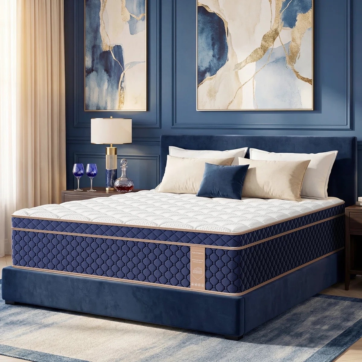 12" Medium Firm Gel Memory Foam Hybrid Pocket Spring Mattress in a Box, Pressure Relief, Motion Isolation

#LTKxMadewell #LTKMidsize #LTKTall