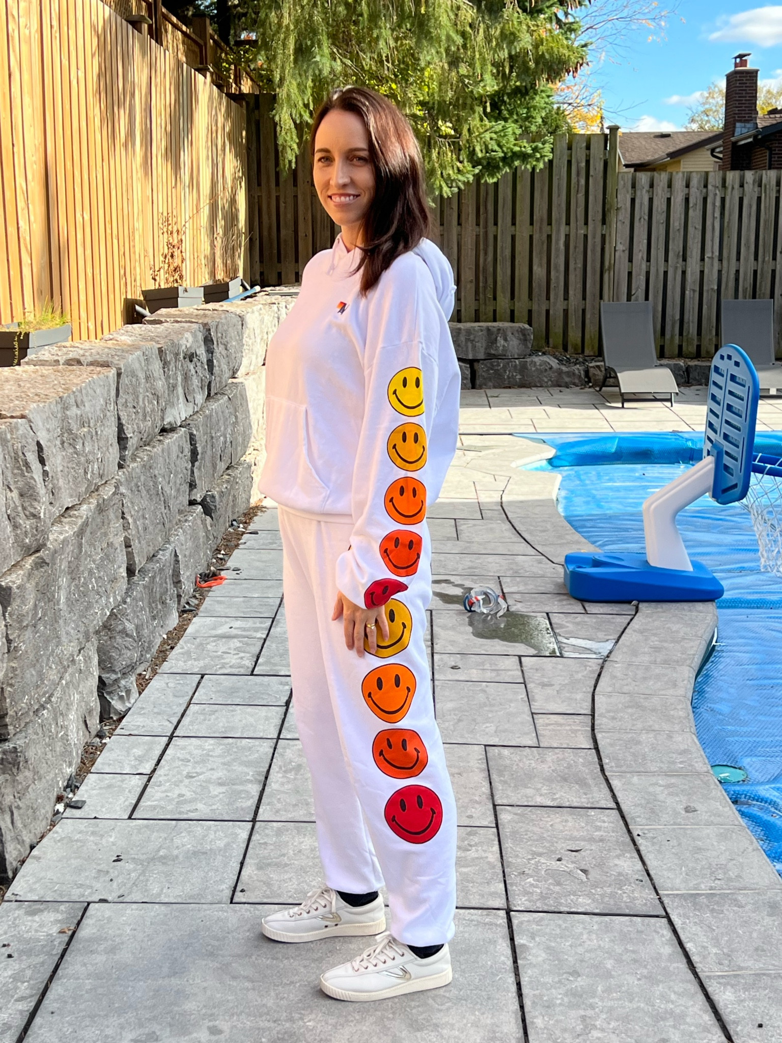 I will be wearing this coordinated set many weekends this winter!  It’s cozy, cute and I love a matching sweatsuit ♥️

I am wearing size M in the bottoms and size S in the top.

#LTKover40 #LTKhome #LTKstyletip