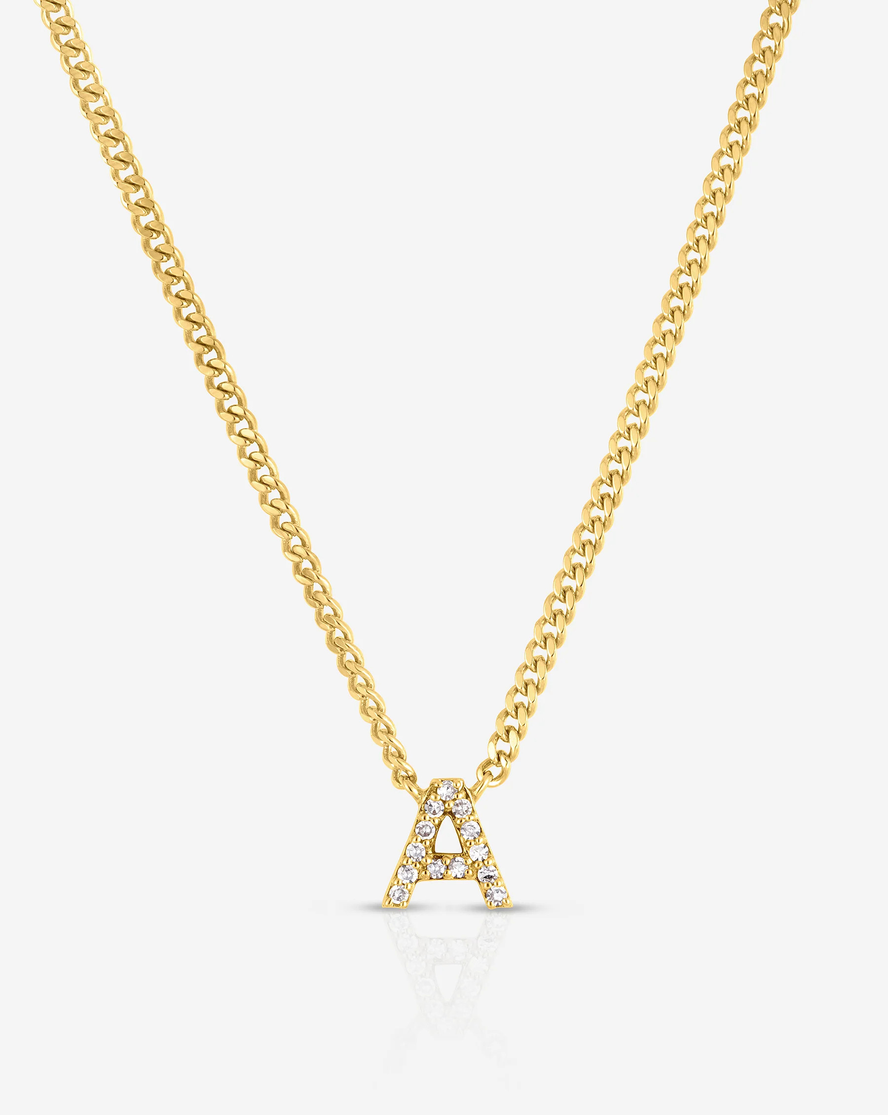 Diamond Initial Necklace | Ring Concierge