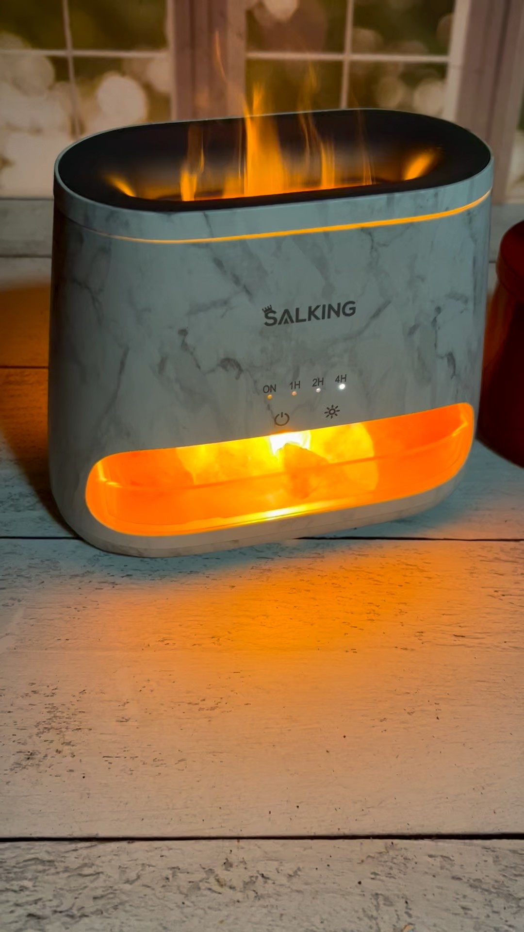 Beautiful diffuser ,and humidifier in one that creates a beautiful relaxing atmosphere. Himalayan Salt Rocks are at the bottom for an ambient feel. Can use essential oils with it ,and it makes the room less dry. Comes in your cute colors ,and is affordable. 

#LTKGiftGuide #LTKdayinmylife #LTKHome