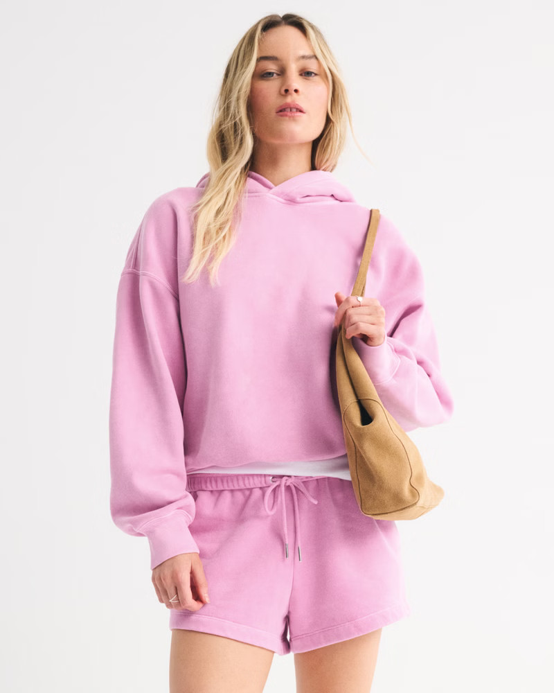 High Rise Sunday Mini Short | Abercrombie & Fitch (US)