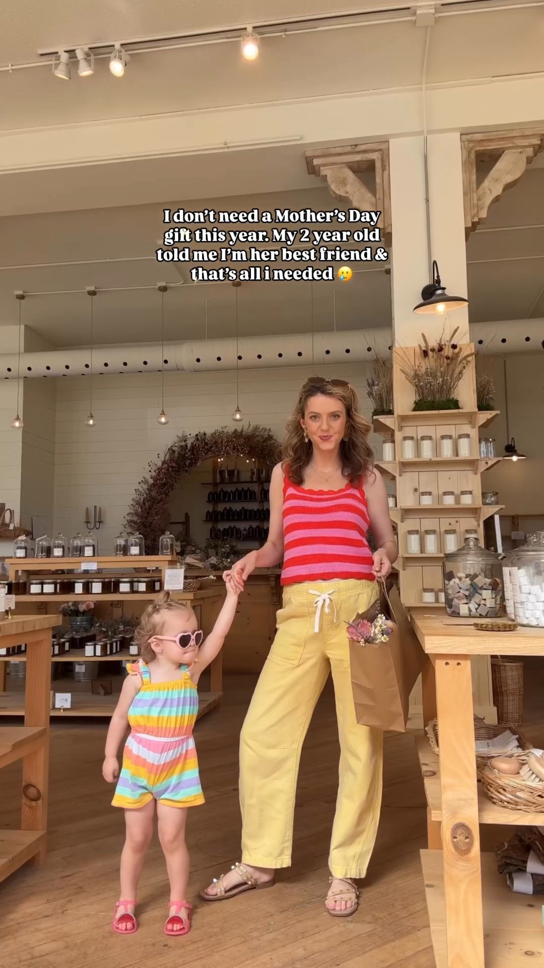 Mother’s Day weekend outfit from GAP - on sale still! Butter yellow pants, barrel jeans, striped tank, mother daughter outfits 

#LTKFamily #LTKStyleTip #LTKSeasonal