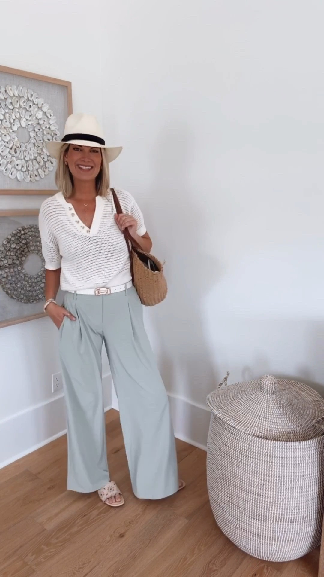I am 5’11” wearing small long in the pull on trousers and small in the top.  Vacation outfit. Spring outfit.

#LTKgrwm #LTKTravel #LTKTall

#LTKSaleAlert