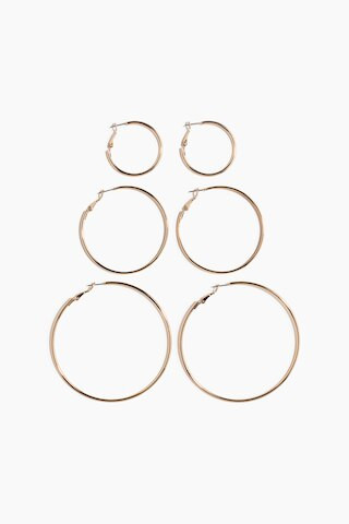 H & M - 3 Pairs Hoop Earrings - Gold-Colored | H&M (US + CA)