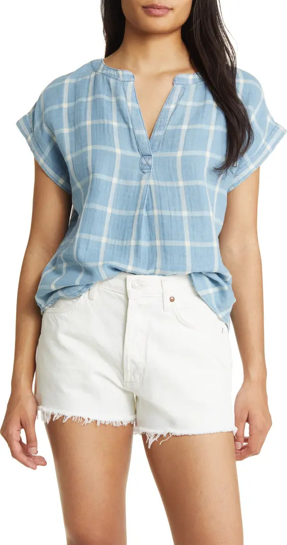 Plaid Popover Shirt | Nordstrom