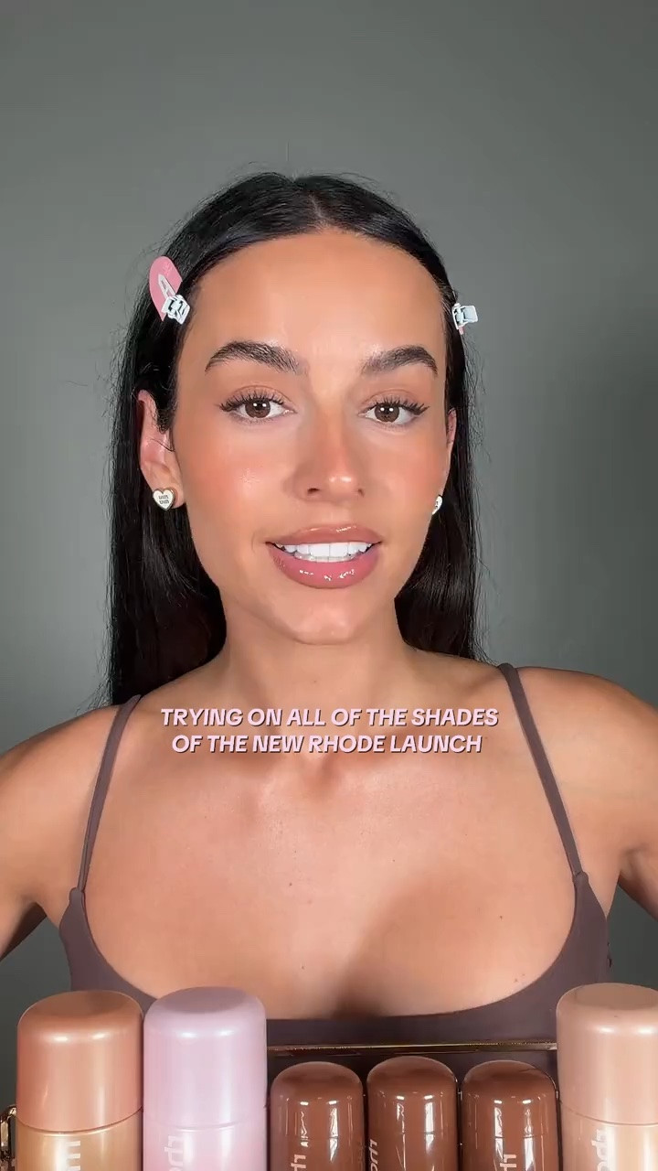 Which product from the launch are you eyeing?
* trying on all of the new products from @rhode skin @Hailey Bieber Q #makeup #makeuptryon #makeuptutorial #rhode #rhodelaunch #rhodesummer #cleangirlmakeup #summermakeup #newmakeup #viralmakeup #makeupreview