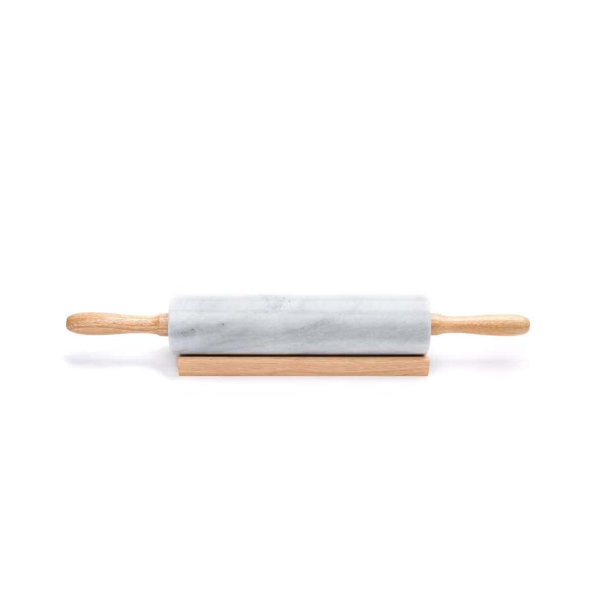 2pc Marble Rolling Pin and Base with Wood Handles - Fox Run | Target