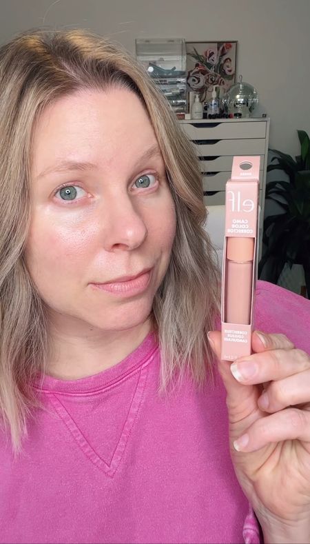 Trying out @elfcosmetics new camo color corrector in shade peach. This color corrector is only $4 and says that it’s good for fair to medium skin tones.

My undereyes weren’t super dark but, I do feel like this is a great shade to help counteract dark areas underneath the eyes. *Please note, you only need to apply it to the areas where you’re the darkest, otherwise, it’s going to make your under eyes look completely off. 

Follow for more easy and everyday makeup and share this video with a friend who might like this product.

#LTKFind #LTKunder50 #LTKbeauty