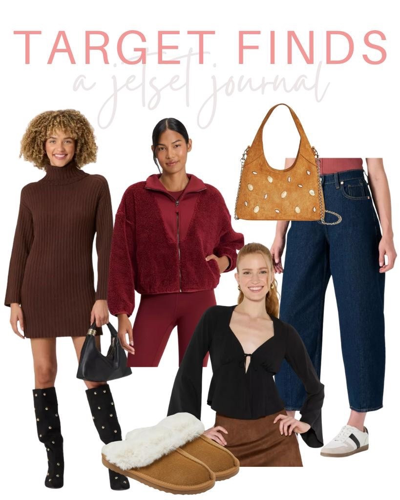 These Target finds are all you need for cute fall outfits!
trendy look target essential, target finds, seasonal favorites, cozy outfits, everyday looks, fall style, fresh fashion, fall fashion

#LTKStyleTip #LTKSeasonal #LTKU