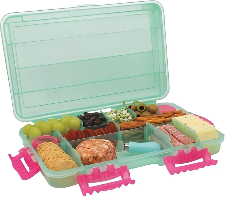 SubSafe Charcuterie Safe Waterproof Tackle Box, Snack Storage for Beach, Parties & Tailgating, BP... | Amazon (US)