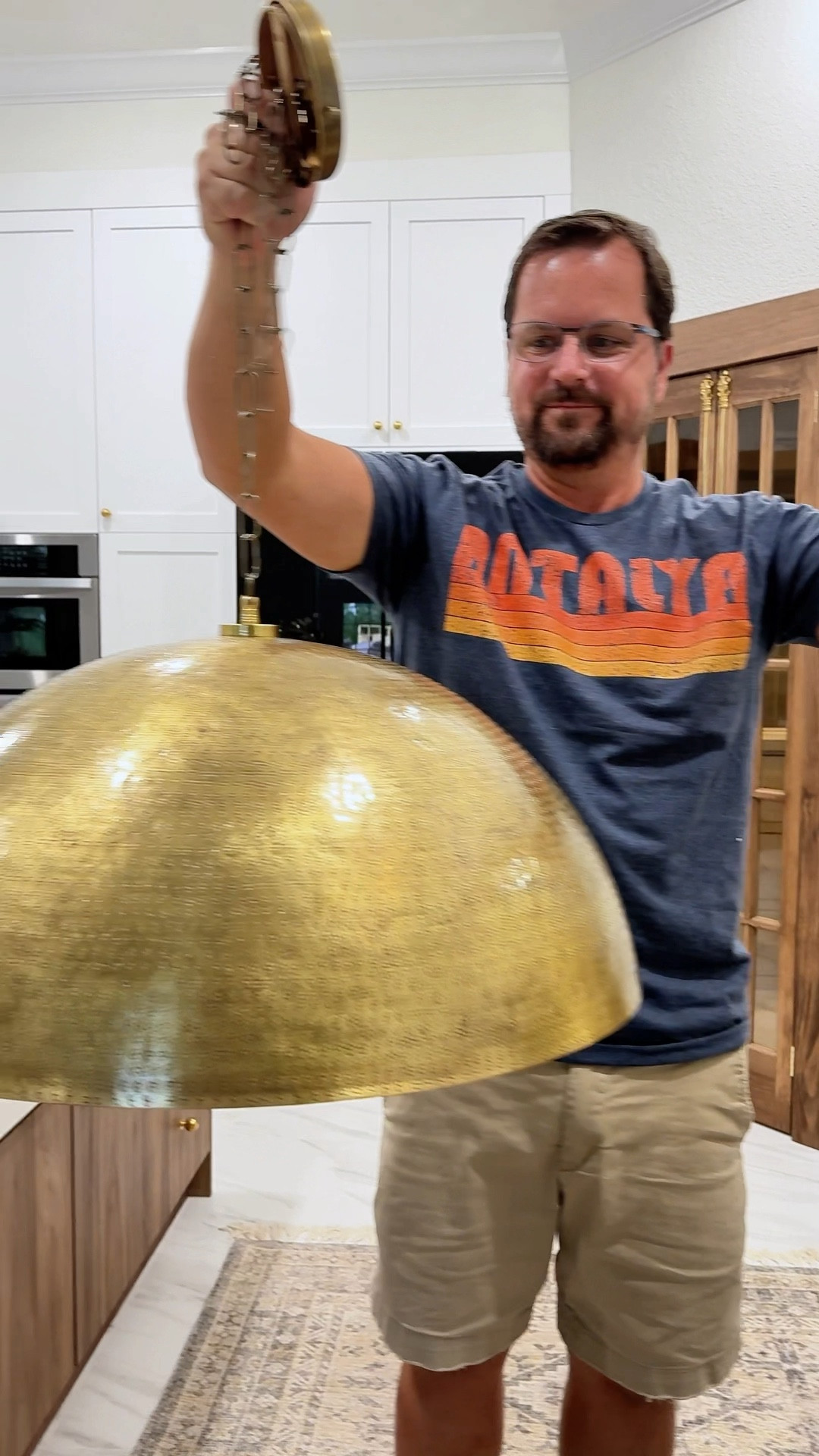 Moroccan brass pendants, kitchen island pendants, oversized pendants

#LTKVideo #LTKhome #LTKstyletip