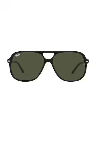 Ray-Ban Bill in Black & Green from Revolve.com | Revolve Clothing (Global)