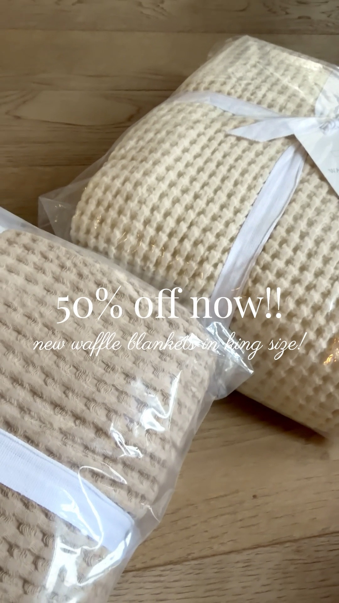 code MOLLIE50 — works sitewide! Love these 100% cotton blankets. Will be sharing some spring bedding looks soon!! 

#homerefresh #bedding #springstyle 

#LTKSaleAlert #LTKHome #LTKSeasonal