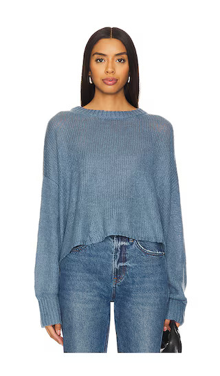 Ariana Sweater in Slate Blue | Revolve Clothing (Global)