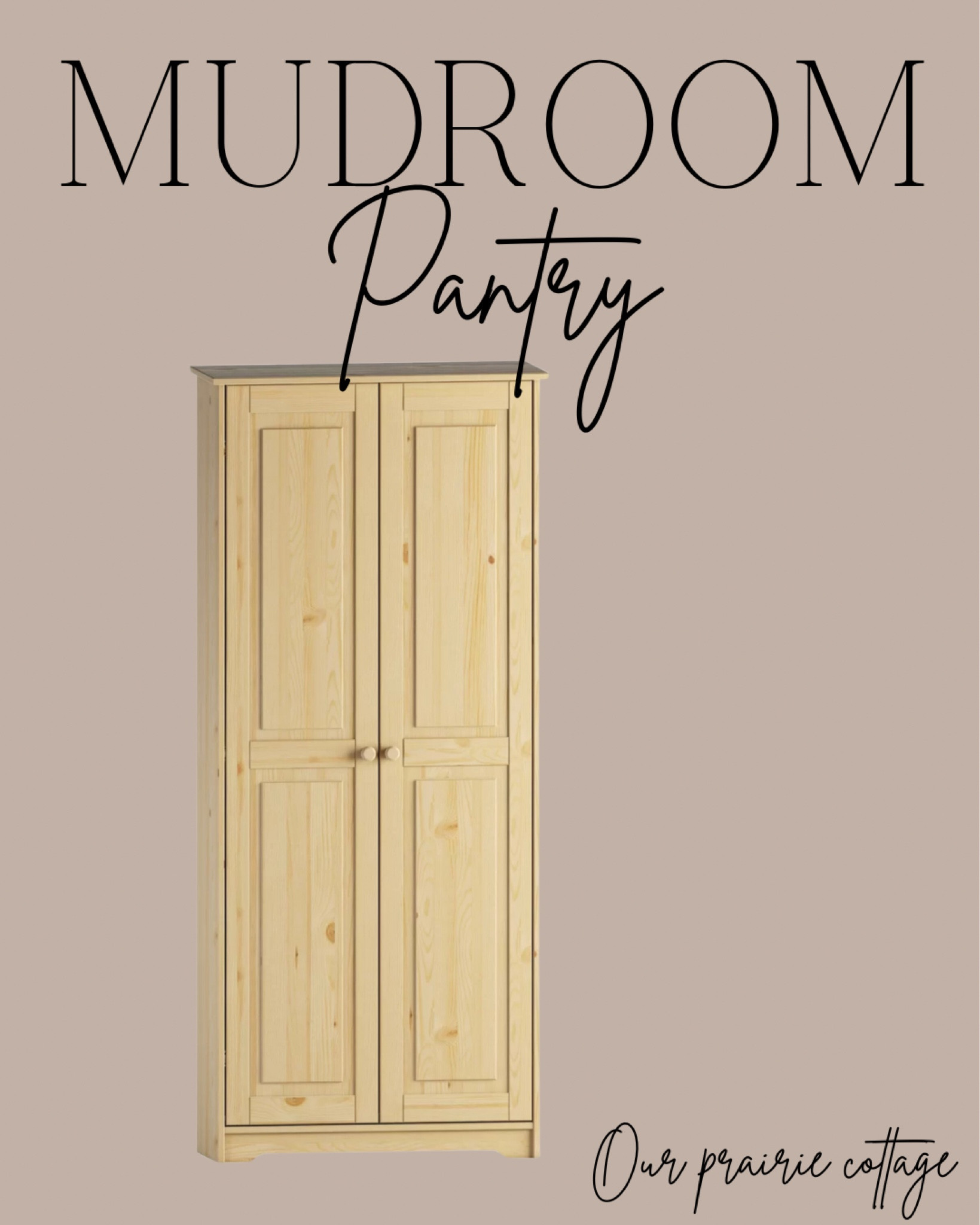 Pantry’s in our Mudroom

#LTKhome #LTKsalealert #LTKCyberWeek