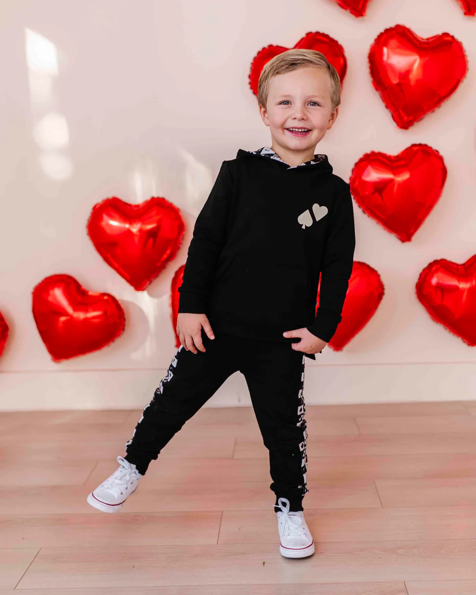 What the Spade Hooded Jogger Set | Bums & Roses
