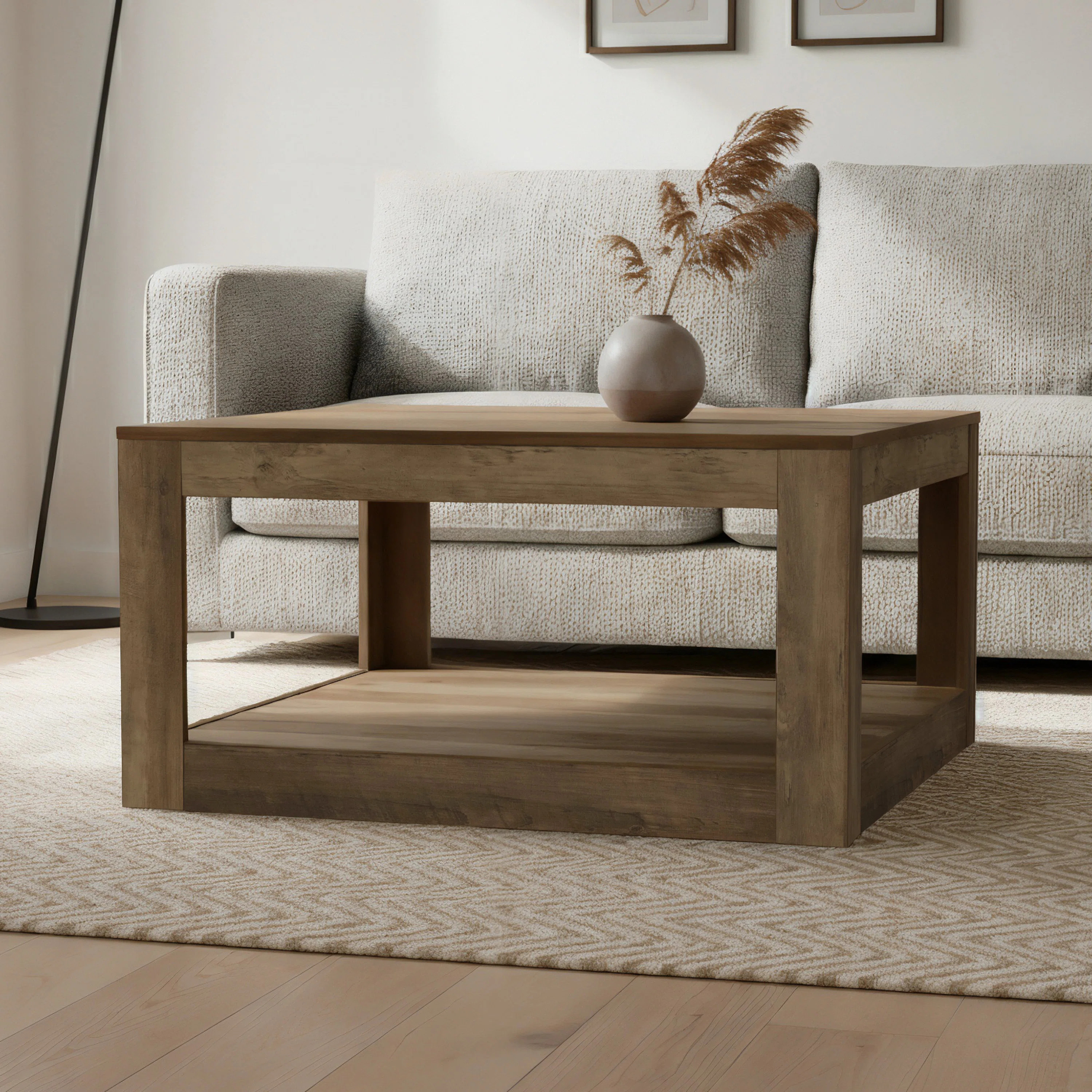 Allysyn Contemporary 31.5" Square Coffee Table | Wayfair North America