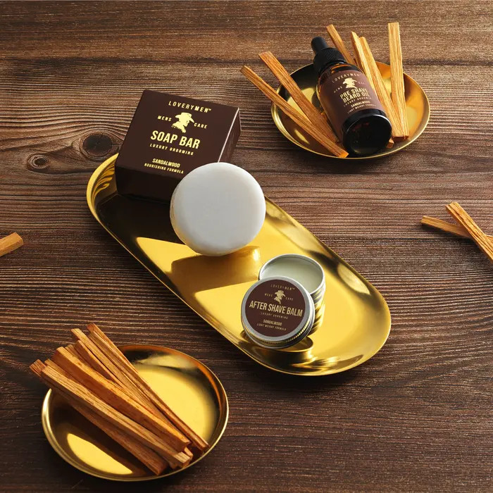 Ultimate Beard Shaving Kit wrapped in a Luxury Leather Bag | Nordstrom