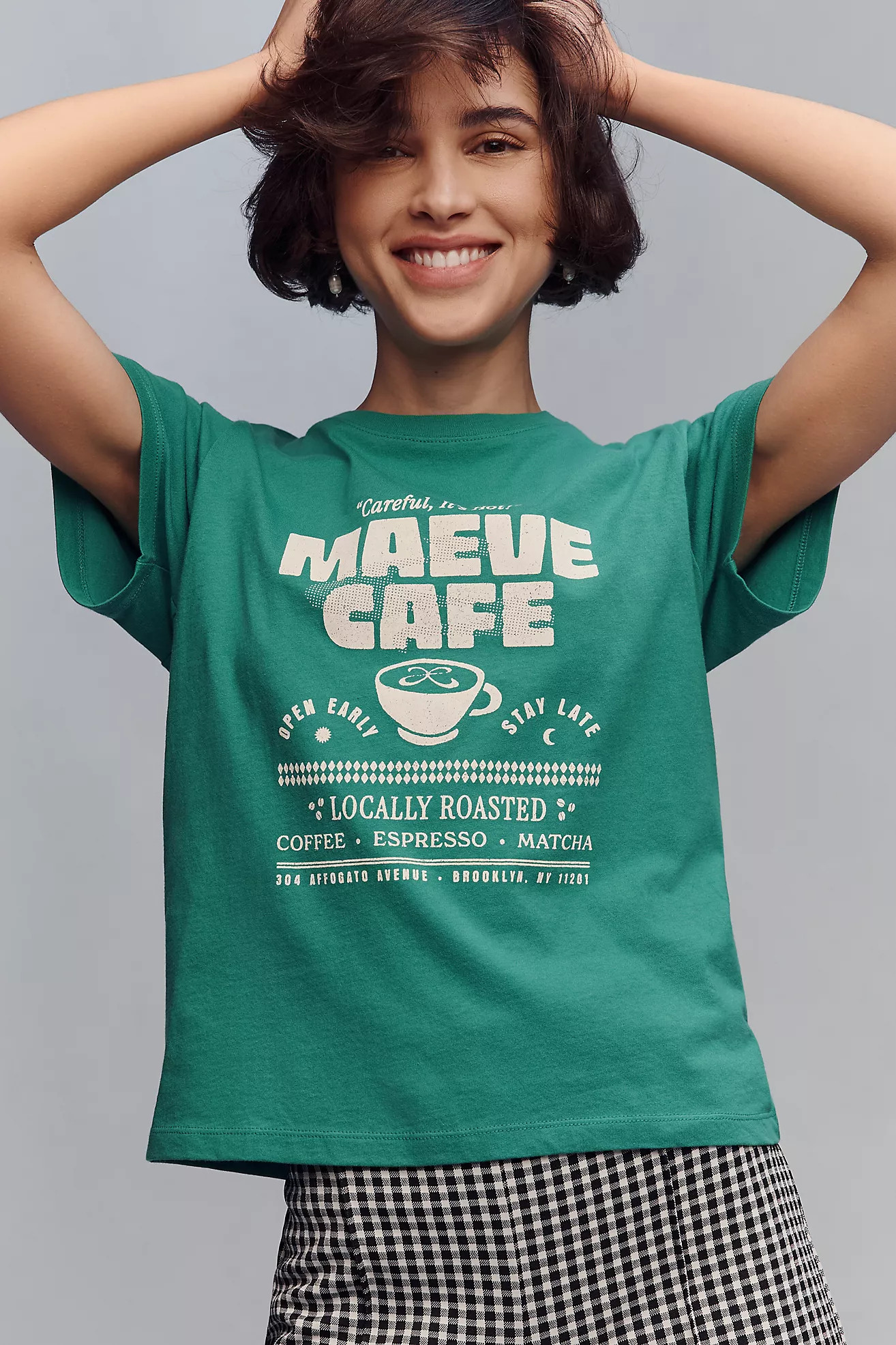 Evelyn Perfect Cotton Tee by Maeve | Anthropologie (US)