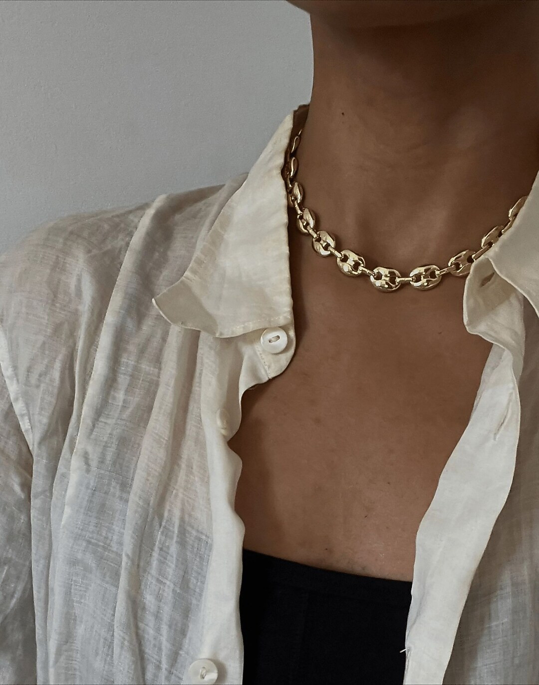 Filosophy Midtown Puffy gucci link style chain | Madewell