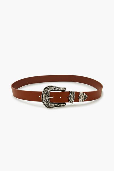 Etched Faux Leather Belt | Forever 21