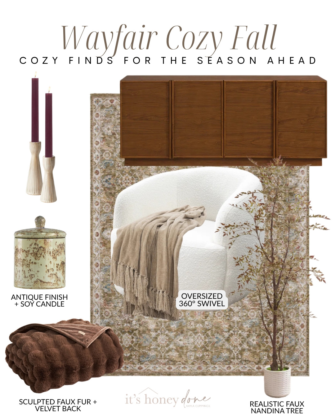 Wayfair fall finds are GOOD this year 👏🏼🍂

From cozy fall home decor and outdoor entertaining finds to game day hosting, tailgating essentials and backyard upgrades, I found so many good Wayfair pieces to transition your home into fall.

Think cozy Wayfair rugs, outdoor furniture, fire pits, fall porch decor, kitchen finds, bar stools, entertaining essentials and everything you need for football season and fall weekends at home.

So many of these Wayfair finds are on major sale right now too! 👀