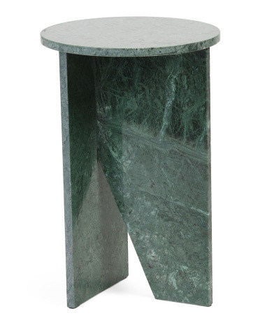 Solid Marble Side Table | TJ Maxx