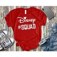 Disney Squad Disney Team Disney T Shirt Unisex Fit Shirt Disney T Shirt Disney Trip Disney T Shirt | Etsy (US)