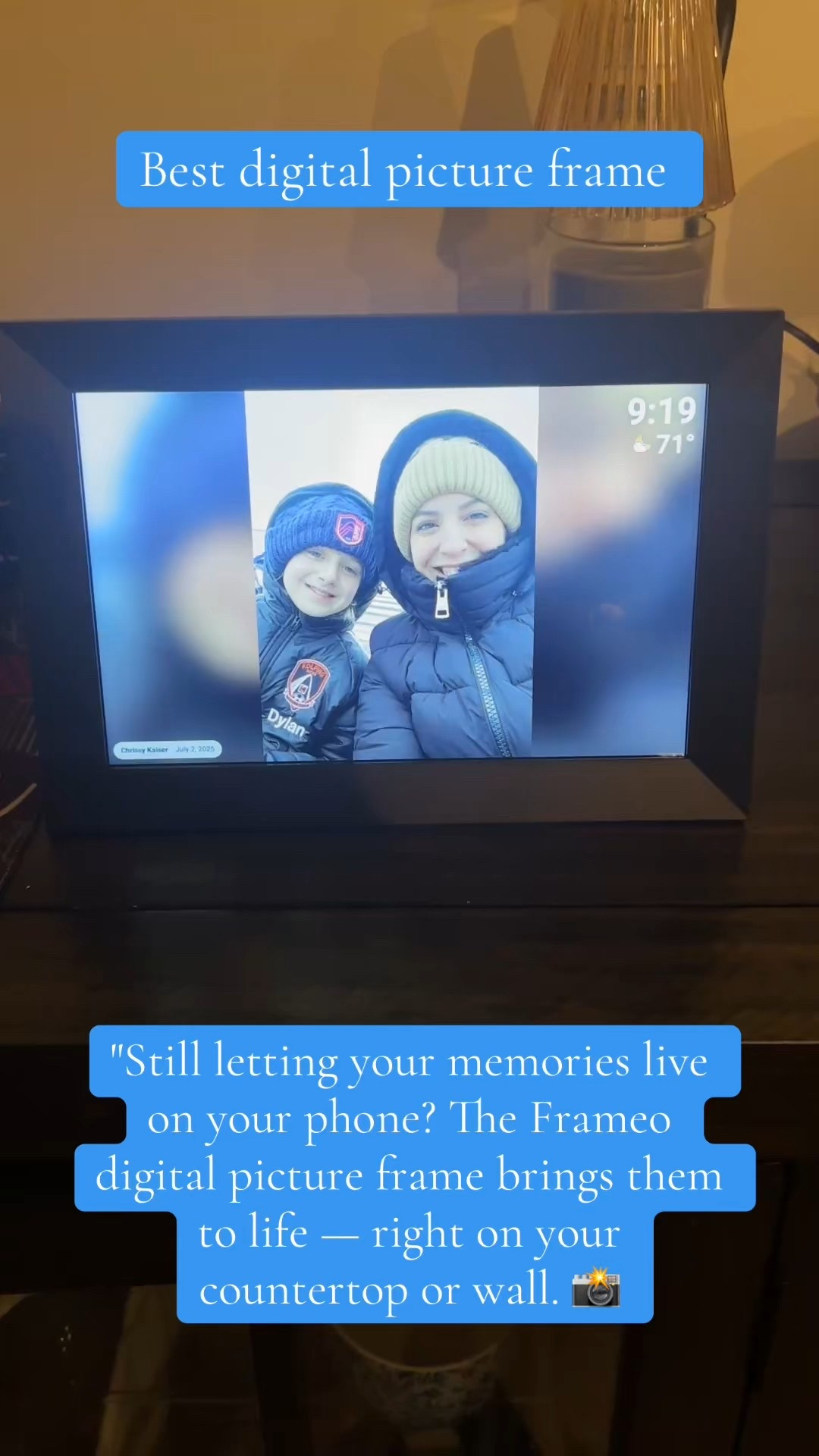 Best gift ever!  Connect with family and friends #digital #photos #pictureframe 

#LTKHome