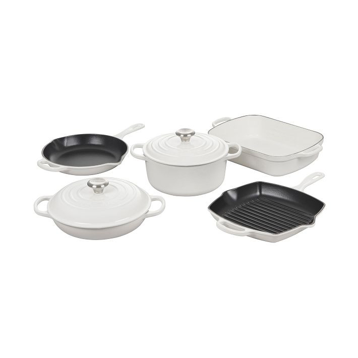 Le Creuset 7-Piece Signature Cookware | West Elm (US)