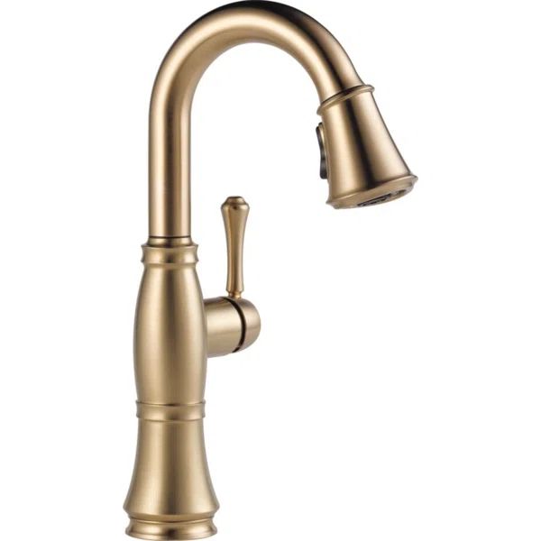 9997-CZ-PR-DST Cassidy Pull Down Bar Faucet with Side Spray | Wayfair North America