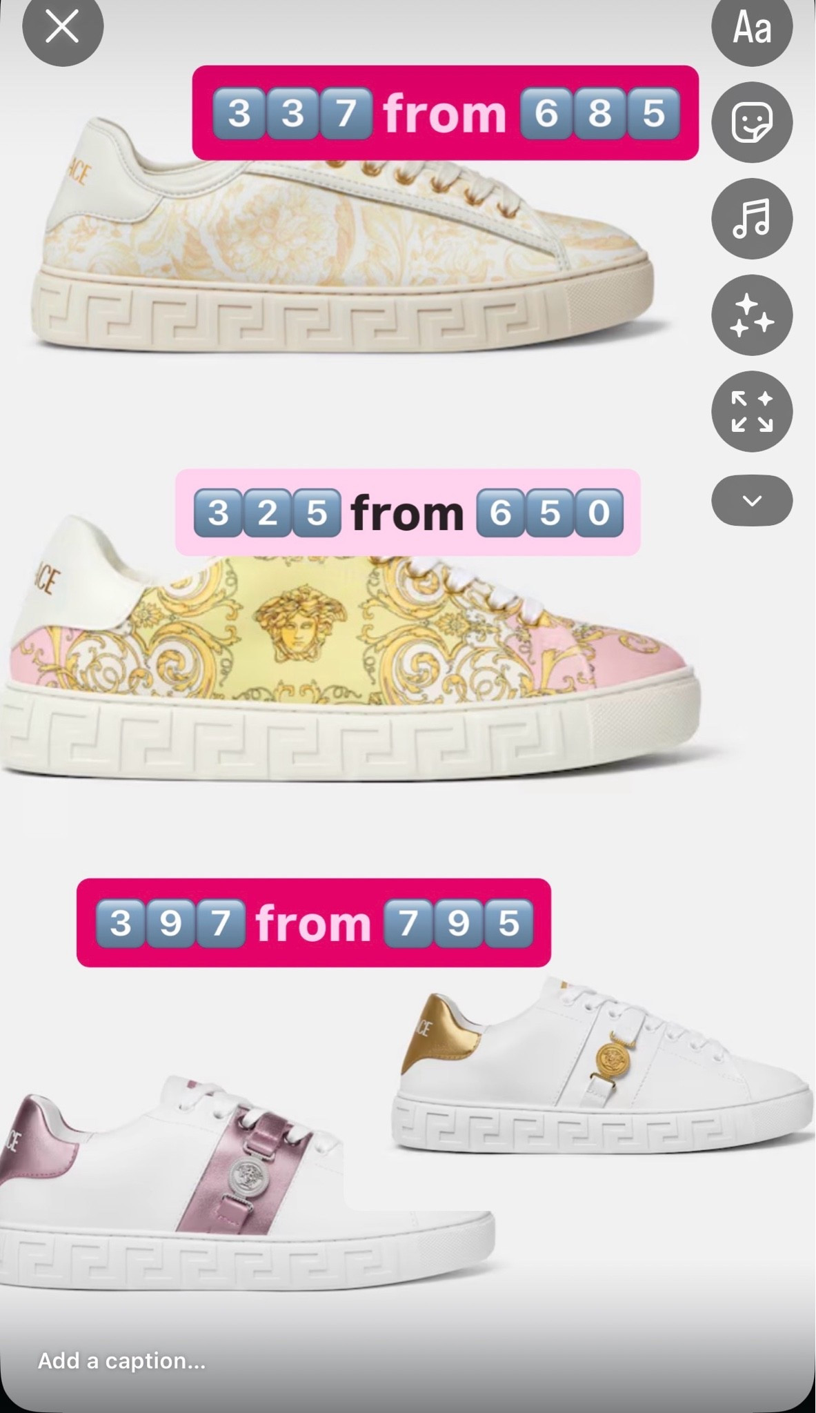 Versace sneakers sale

#LTKSaleAlert #LTKSeasonal #LTKootd