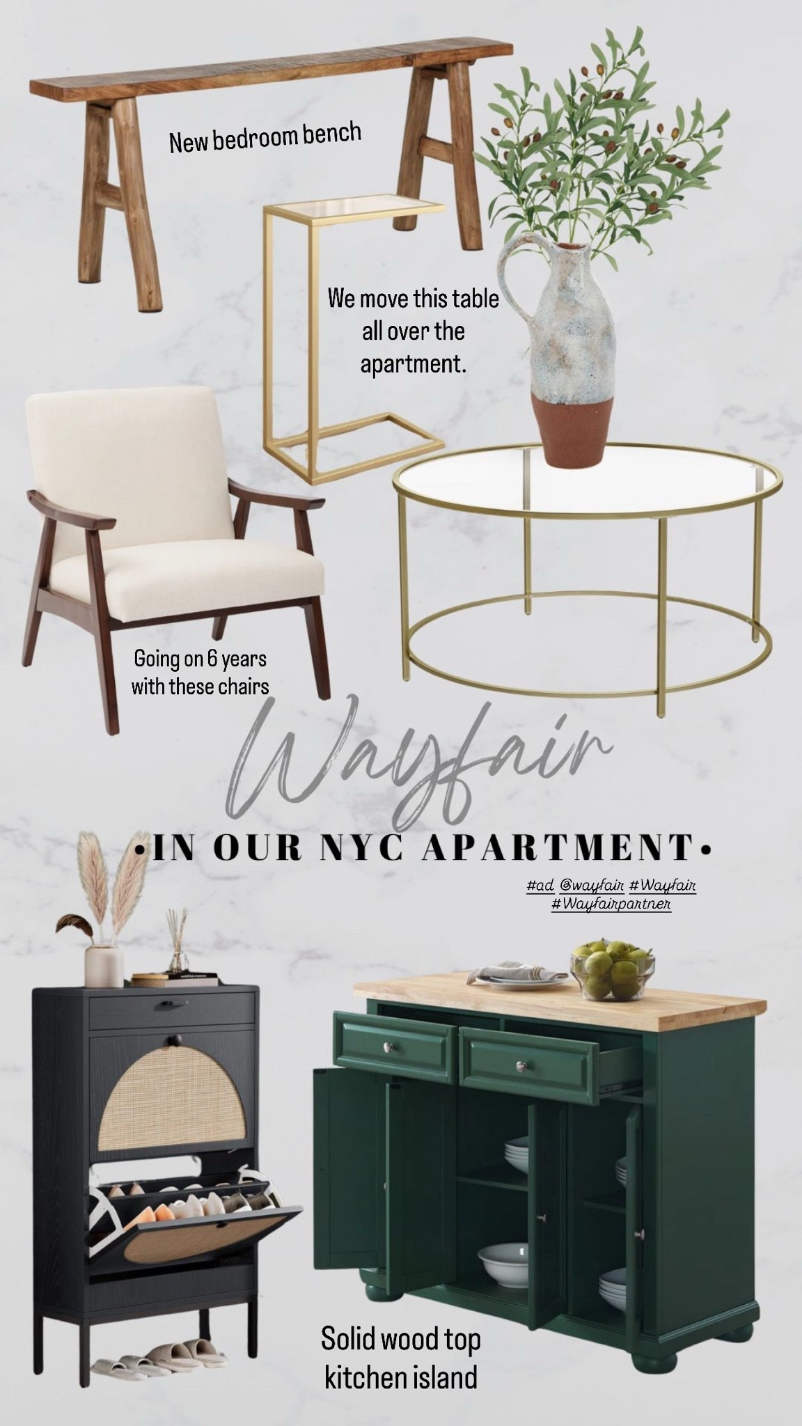 #ad favorite @Wayfair decor in our nyc apartment #Wayfair #Wayfairpartner

#LTKHome
