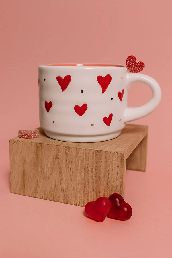 Lots Of Hearts Ceramic Mug | Impressions Online Boutique