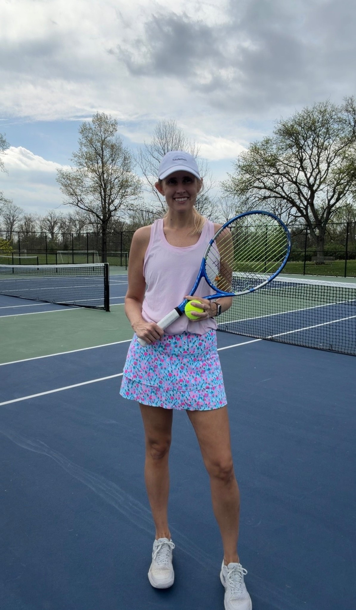 Cute Lily Pulitzer tennis outfit!
