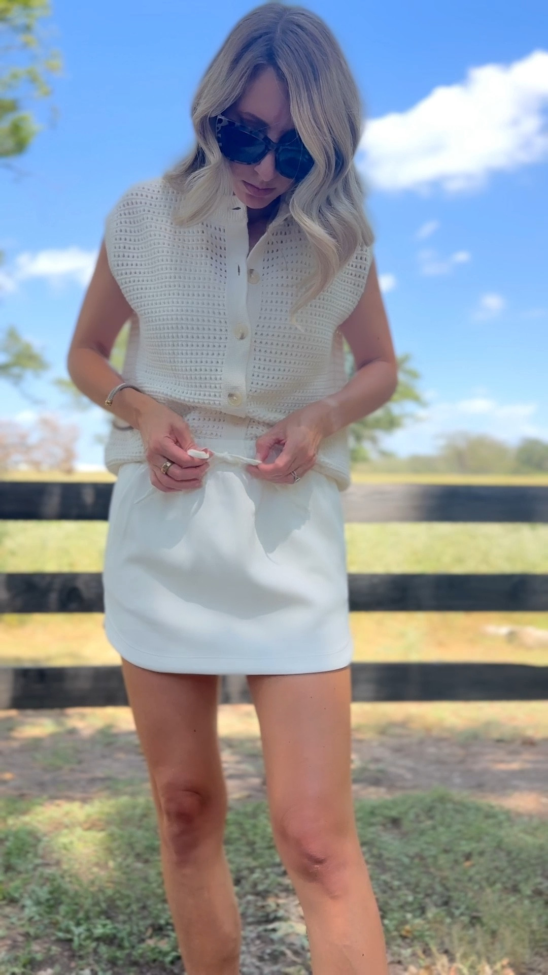 Love this neutral look from target! Wearing an XS top, and small bottom. This would be perfect for school drop off, grocery shopping, running errands, soccer mom outfit, neutral athleisure, target skort. Callie Glass 

#LTKFindsUnder50 #LTKSeasonal #LTKFindsUnder100