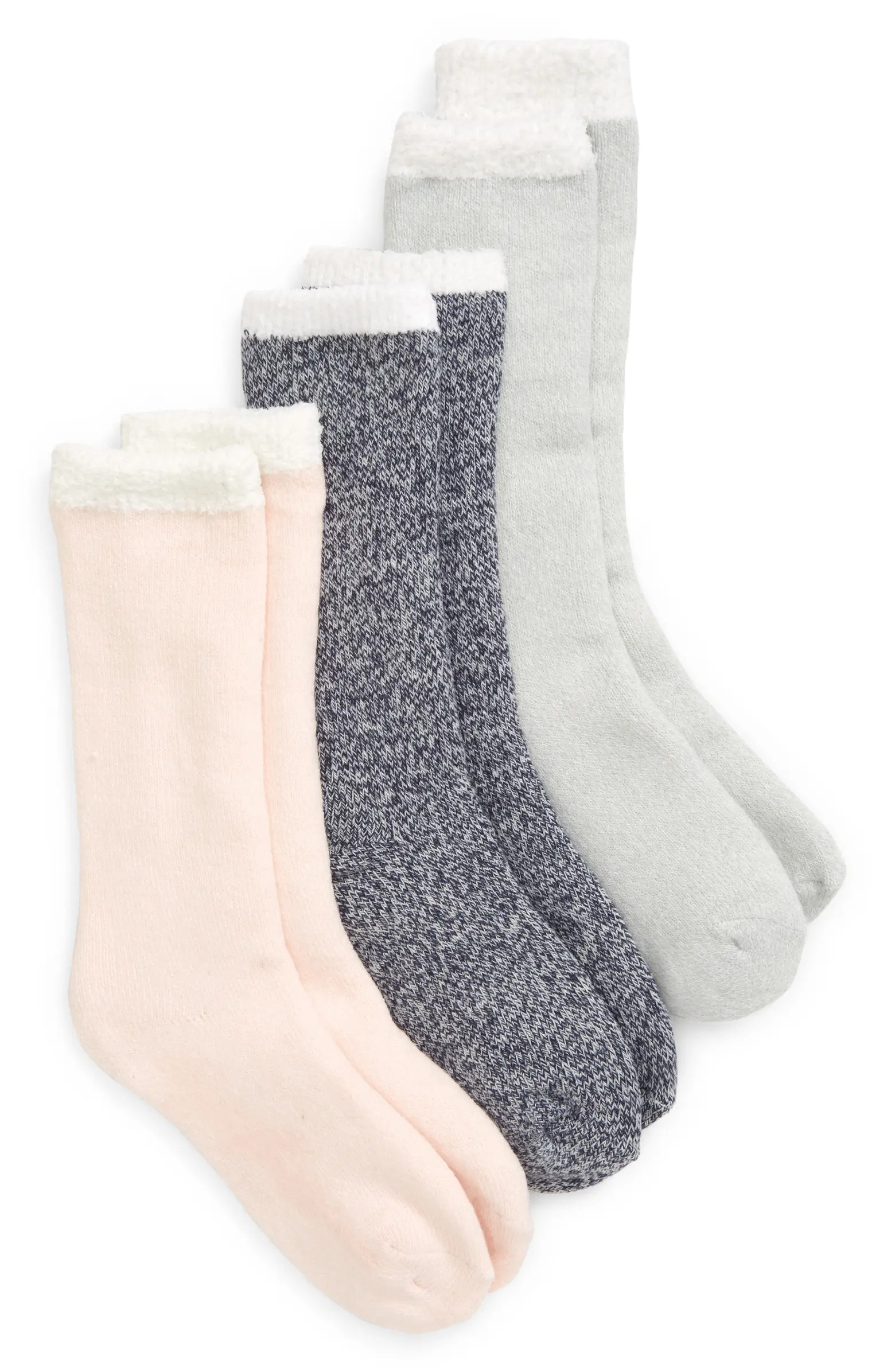 Kids' Assorted 3-Pack Crew Socks | Nordstrom