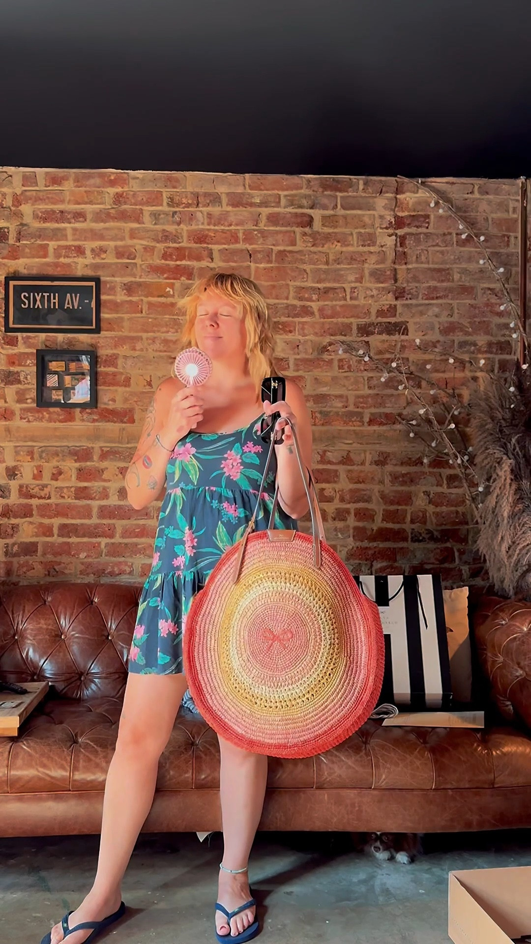 How cute is this bag?!?!
I’m planning out my outfits for 2 trips in September (so exciting) and wanted to buy another summer beach bag. My #chloe has been a great bag but I have abused it over the years so I thought this #anyahindmarch is the perfect back up! The colours are so lush!
 I will put the link in my stories so you can shop it too - BTW, it’s on sale so snap one up!

#LTKbag #LTKtravel #LTKsummer