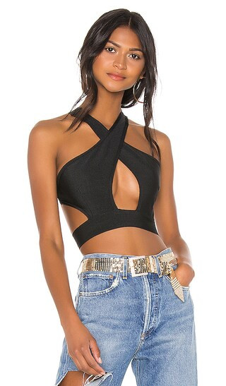 Danica Cross Back Top | Revolve Clothing (Global)
