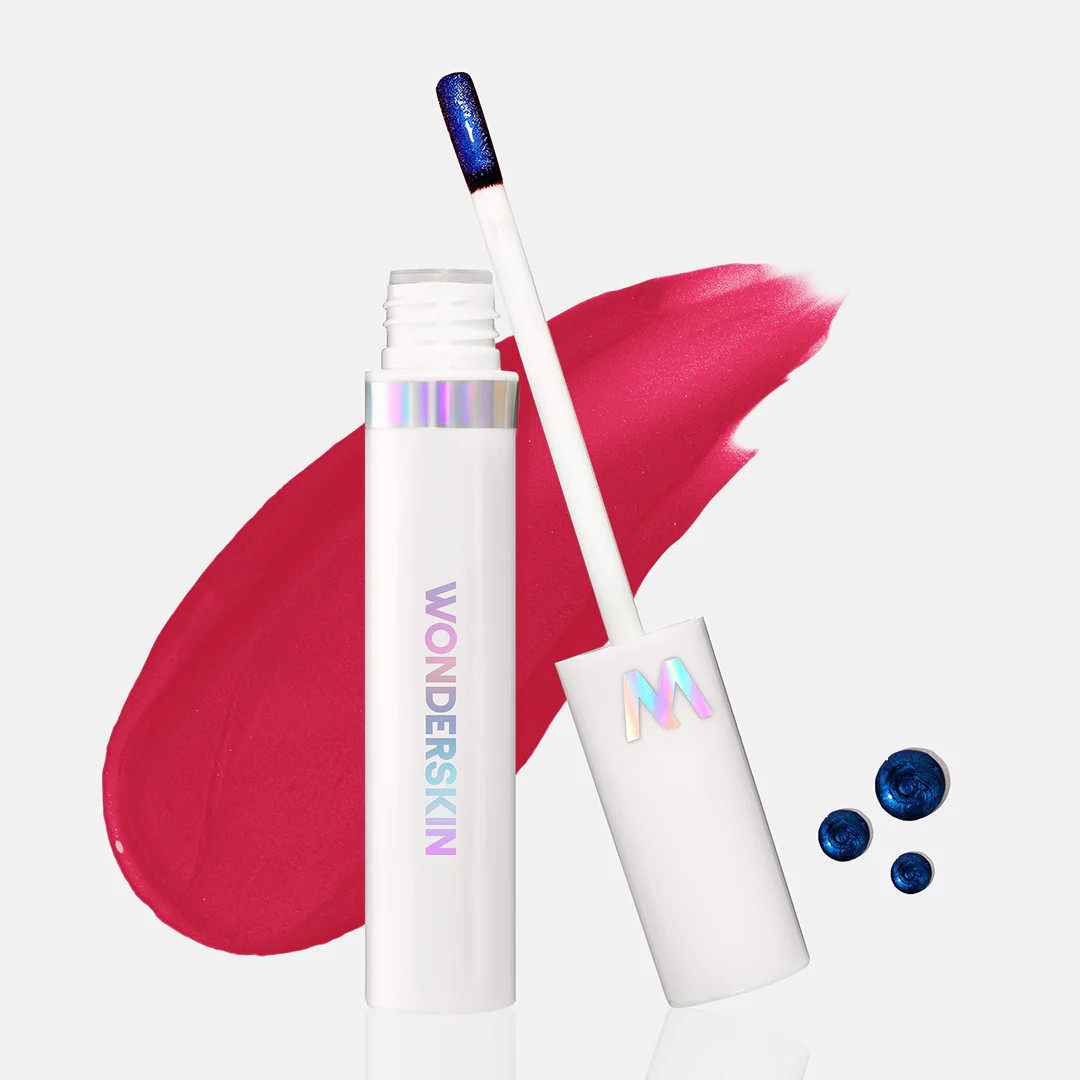 WONDER BLADING Lip Stain Masque - First Kiss (Cranberry) | Wonderskin