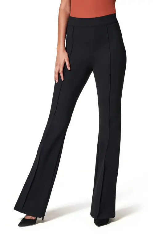 SPANX® High Waist Flare Ponte Pants in Classic Black at Nordstrom, Size 2 X | Nordstrom