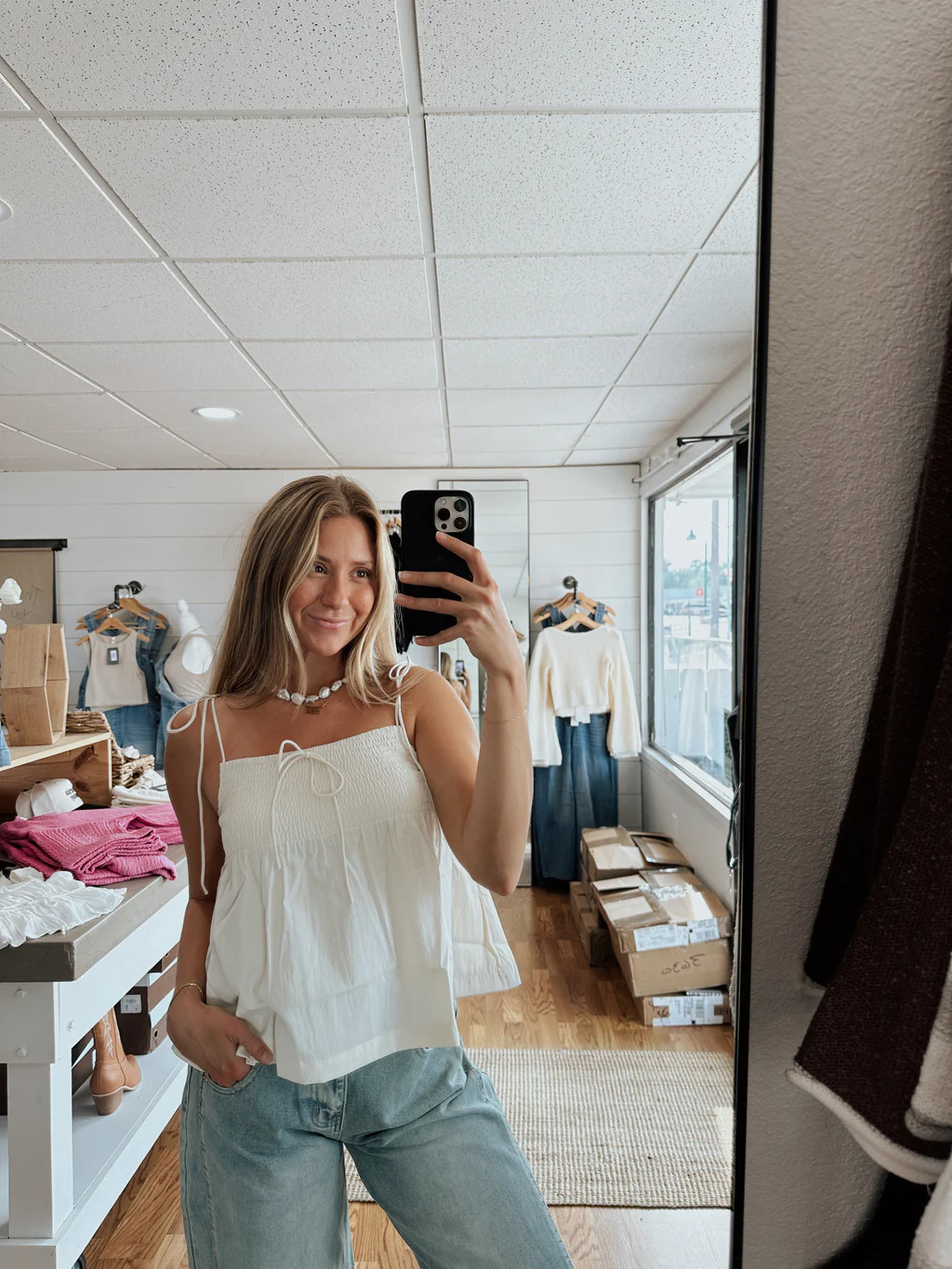 Smocked Baby Doll Cami | amandenimes