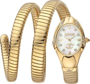 Just Cavalli Snake Bracelet Watch, 22mm x 35mm | Nordstromrack | Nordstrom Rack