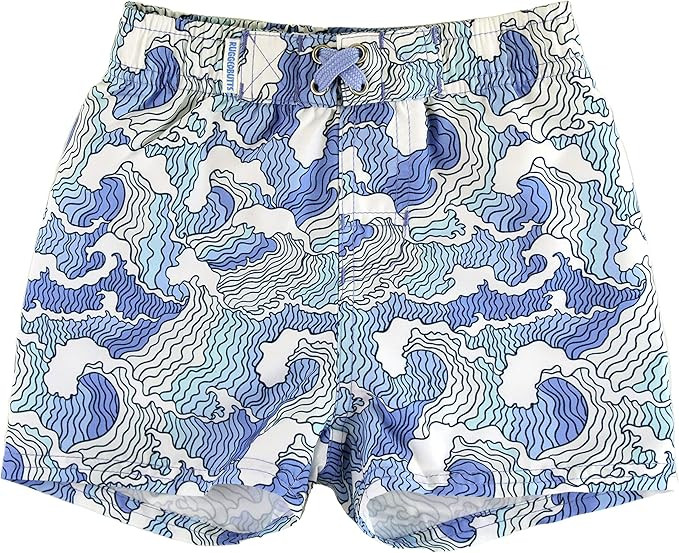 RUGGEDBUTTS Boys UPF50+ Sun Protection Fruits & Florals Swim Trunks | Amazon (US)