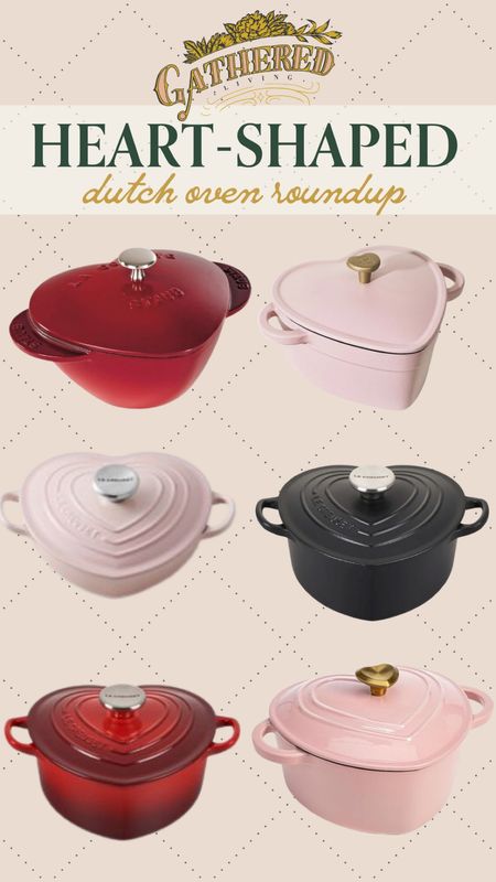 Heart-Shaped Dutch Oven Roundup

Target Finds, Pottery Barn Finds, Amazon Finds, Valentine’s Day Finds 

#LTKSeasonal #LTKhome