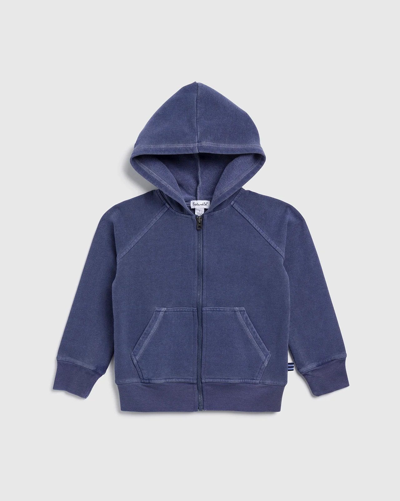 Splendid - Toddler Boy Terry Zip Up Jacket - Atlantic | Splendid