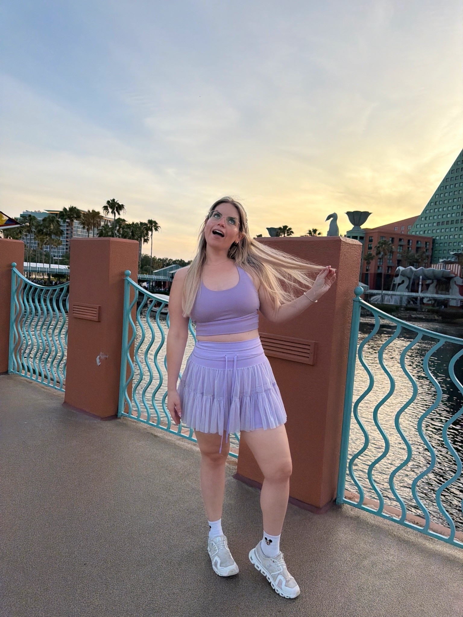 💜 Outfit details 💜

Top: Amazon
Skirt: POPFLEX Pirouette Skort

This lavender set was made for a Disney day. Comfortable enough for miles of walking, cute enough for all the photo stops, and the color is everything at golden hour. ✨

#LTKStyle #LTKTravel #DisneyStyle #DisneyOutfit #POPFLEX #AmazonFashion #VacationStyle #OOTD

#LTKdayinmylife #LTKootd #LTKTravel