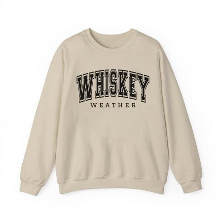 Whiskey Weather SweatSweatSweat. Cute Fall Sweat. Fall Lover Gift. Whiskey Lover Gift For Autumn Favorites. Full Color. Print Unisex Comfort Sweatshirt Color: Sport Grey Size: 3XL | Walmart (US)
